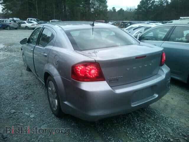 2014 DODGE AVENGER - VIN: 1C3CDZAB5EN127170 - Фото 3