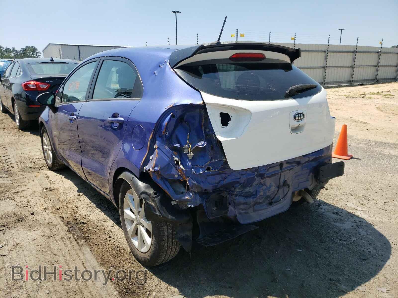 2012 KIA RIO - VIN: KNADN5A32C6054696 - Фото 3