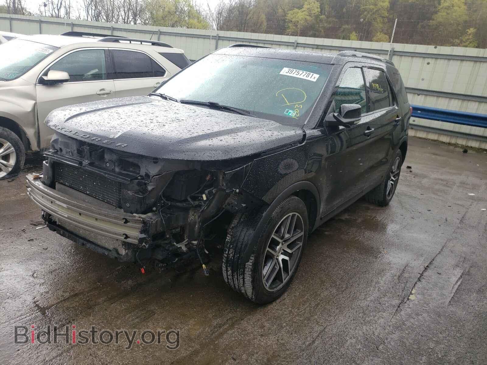 2016 FORD EXPLORER - VIN: 1FM5K8GT7GGC02670 - Фото 2