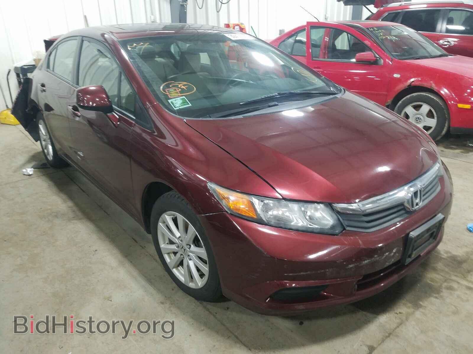 Фотография 19XFB2F89CE031966 - HONDA CIVIC 2012