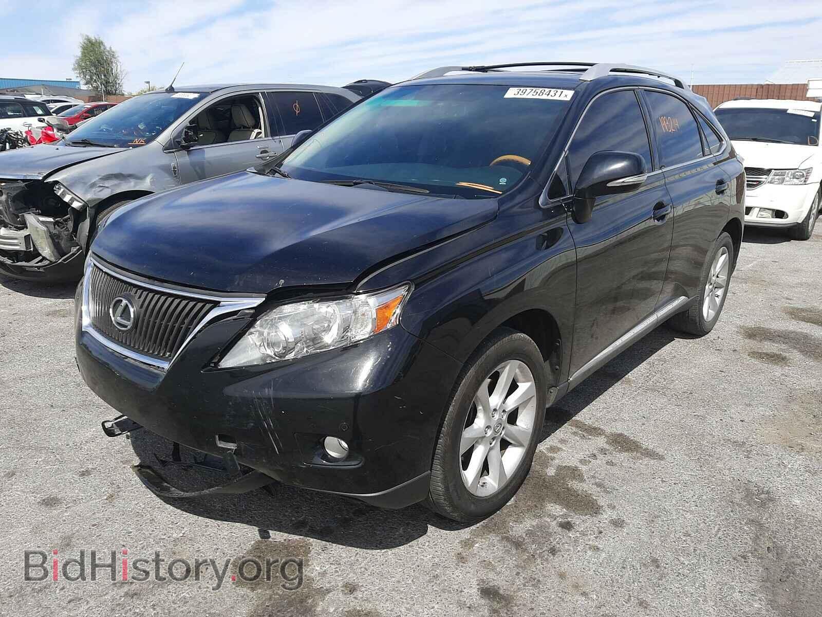 2010 LEXUS RX350 - VIN: 2T2ZK1BA7AC039975 - Фото 2