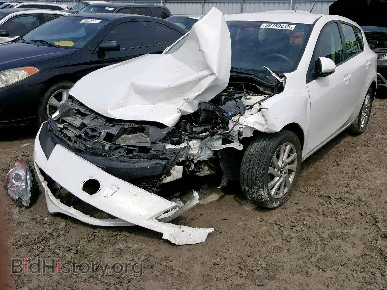 2013 MAZDA 3 - VIN: JM1BL1KF9D1812887 - Фото 2