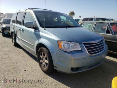 2009 Chrysler MINIVAN Town & COU, blue — VIN 2A8HR54149R674608, Copart