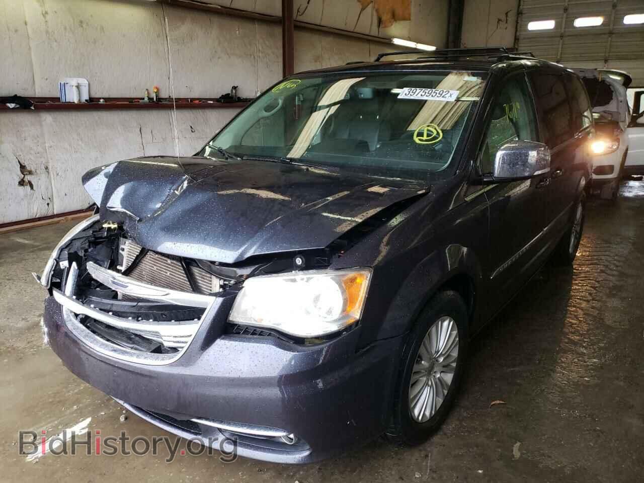2014 CHRYSLER MINIVAN - VIN: 2C4RC1CG7ER192110 - Фото 2