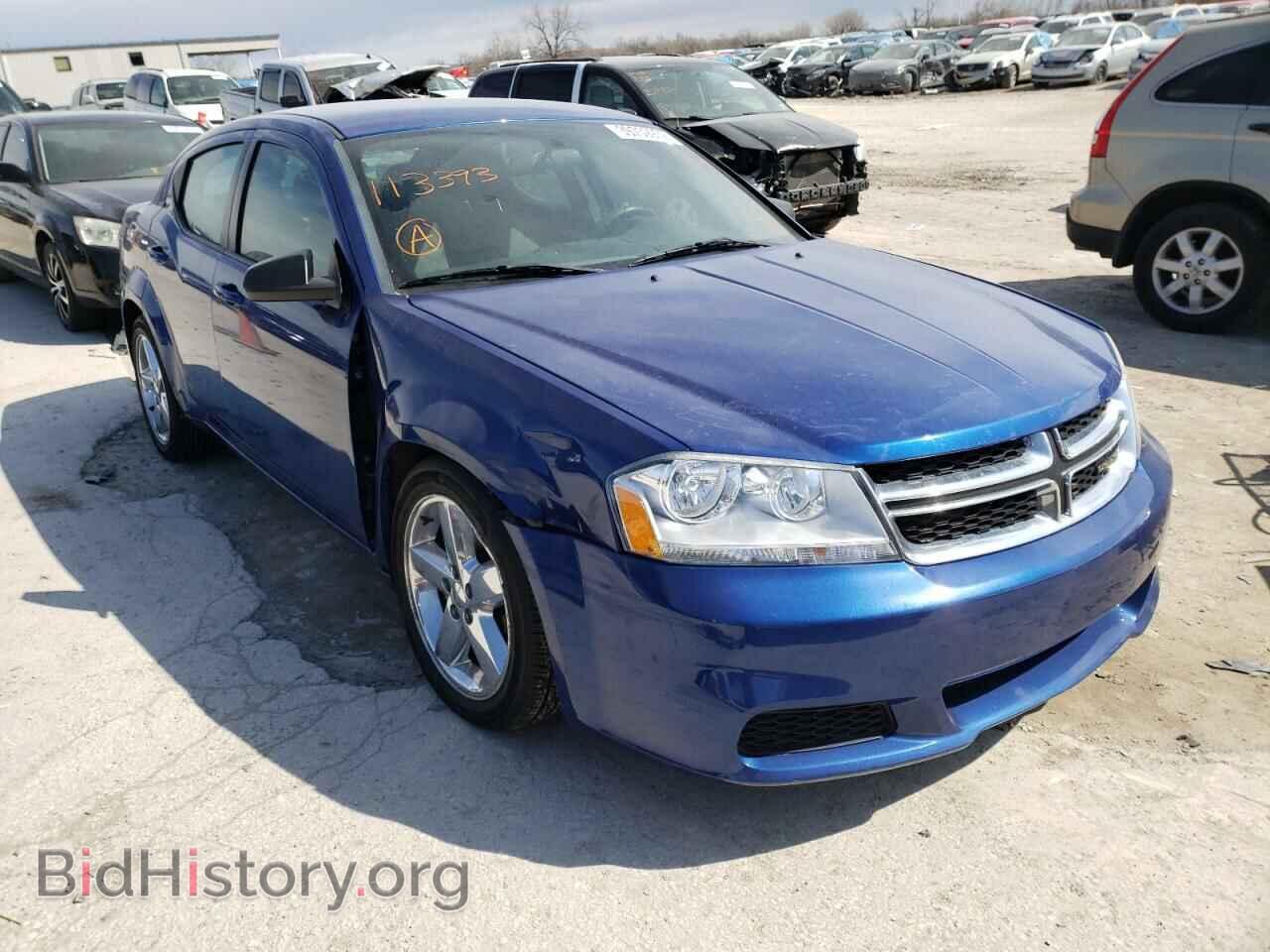 Фотография 1C3CDZABXEN113393 - DODGE AVENGER 2014