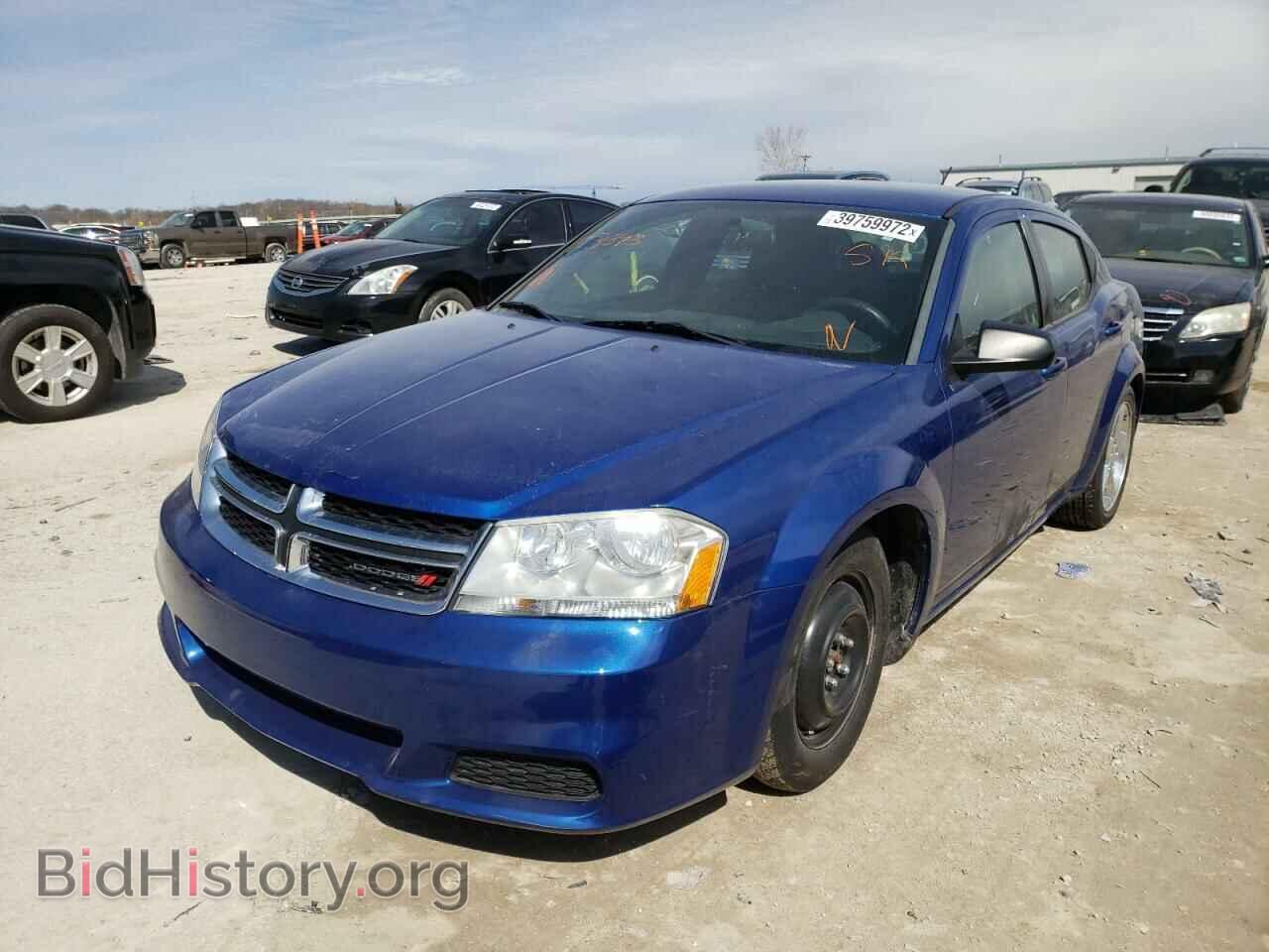 2014 DODGE AVENGER - VIN: 1C3CDZABXEN113393 - Фото 2