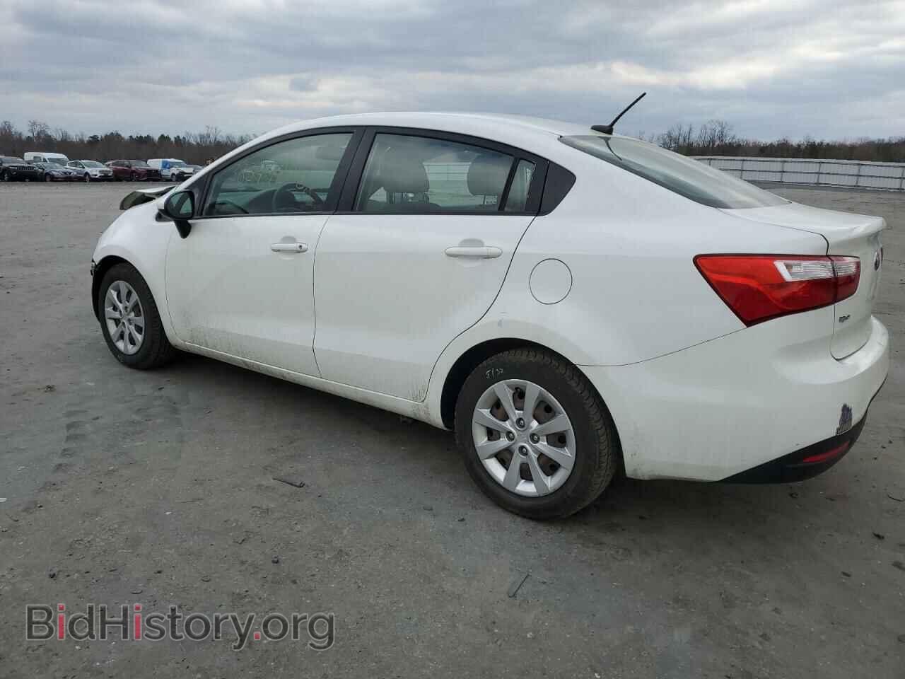 2014 KIA RIO - VIN: KNADM4A31E6325571 - Фото 2