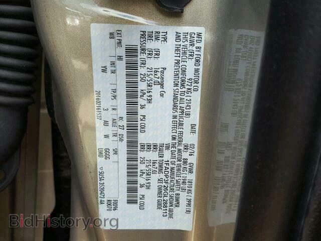 2016 FORD FOCUS - VIN: 1FADP3F26GL288113 - Photo 10