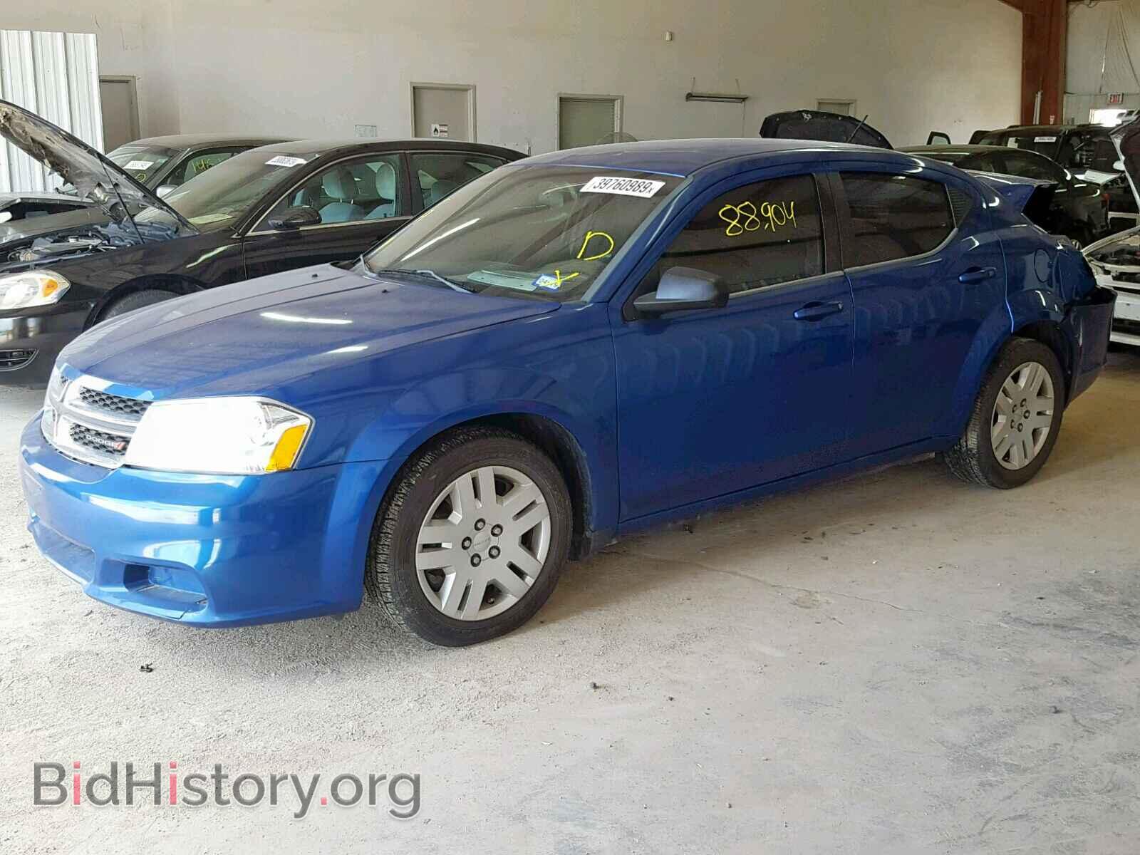 2014 DODGE AVENGER - VIN: 1C3CDZAB1EN130485 - Фото 2