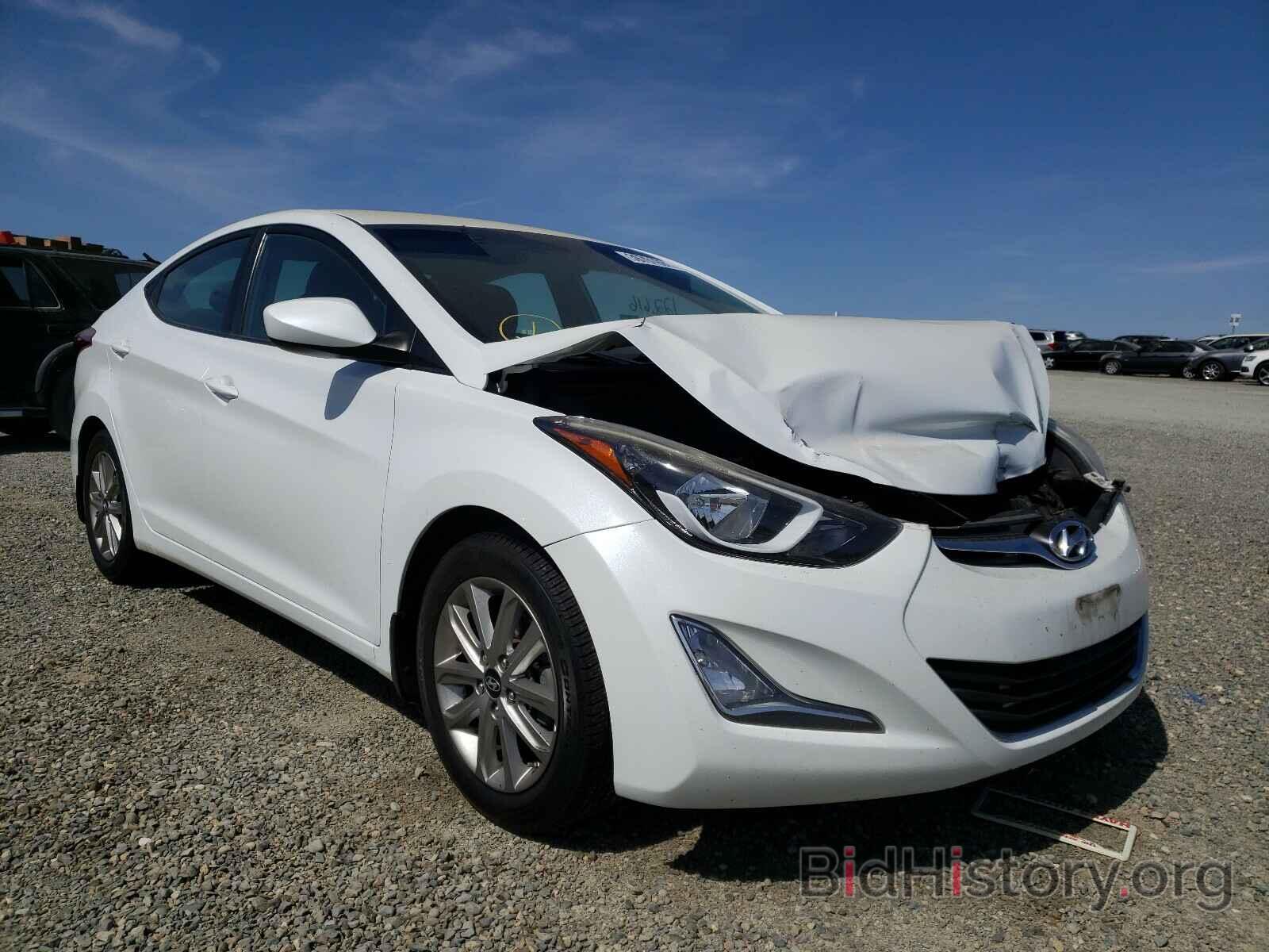 Фотография 5NPDH4AE4GH661152 - HYUNDAI ELANTRA 2016