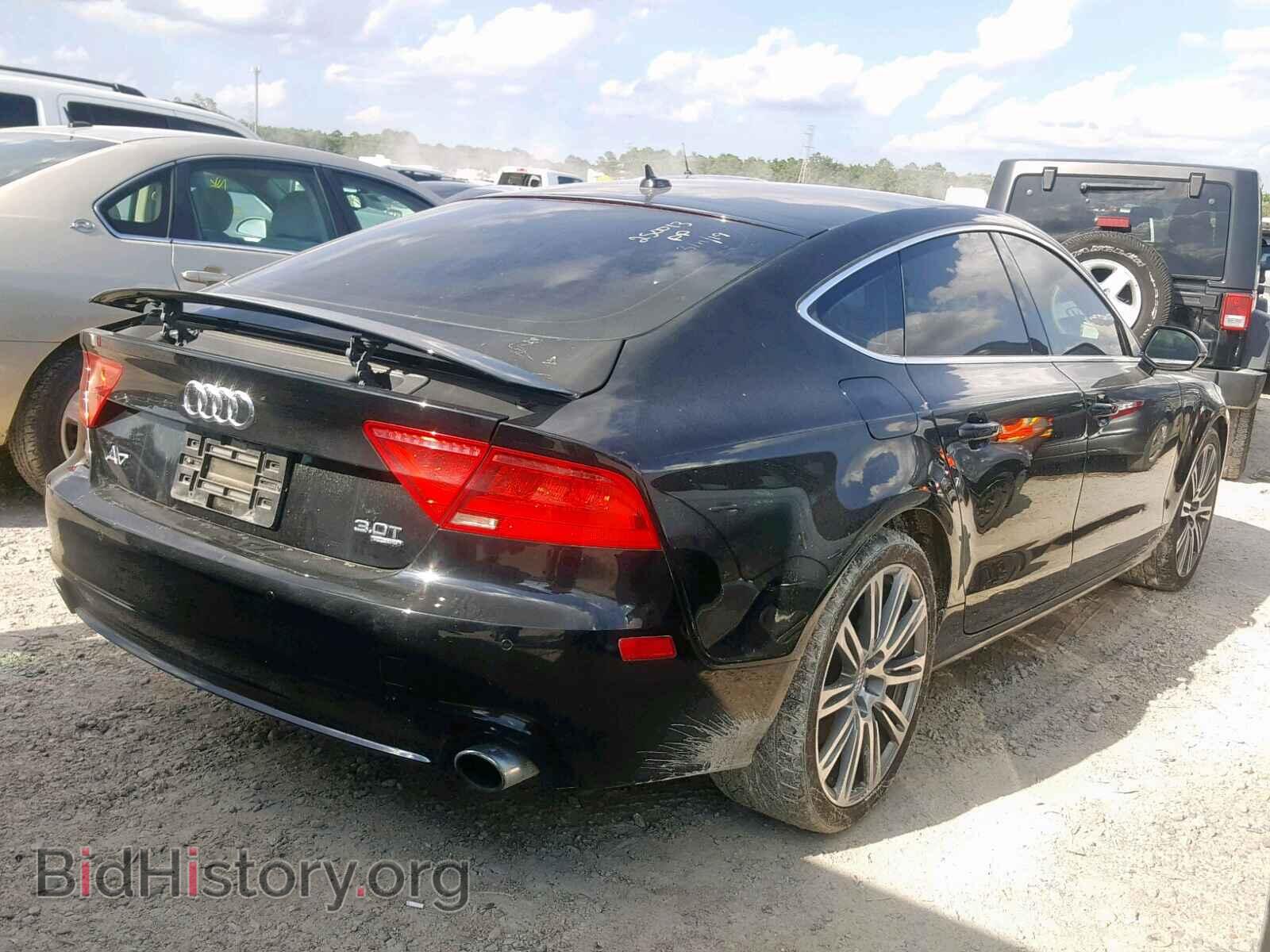 2012 AUDI A7 - VIN: WAUYGAFCXCN071944 - Фото 4