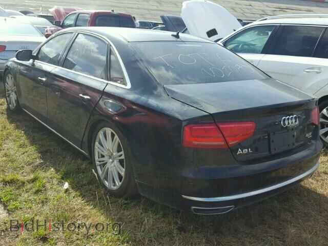 2014 AUDI A8 - VIN: WAUR2AFD5EN014663 - Фото 3