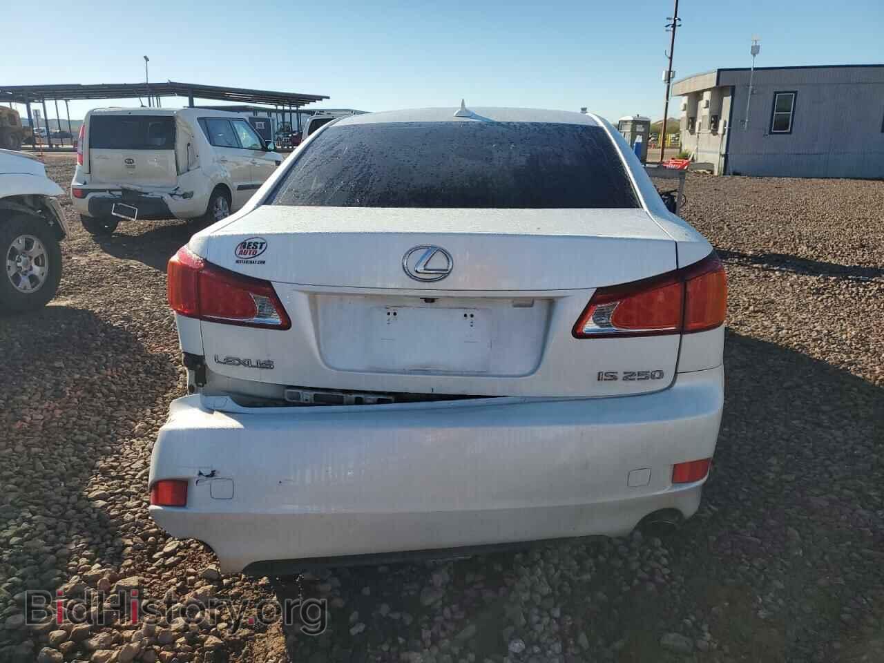 2009 LEXUS IS - VIN: JTHBK262195102686 - Фото 6