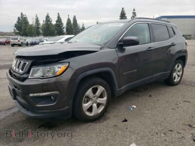 2020 Jeep COMPASS Latitude, gray — VIN 3C4NJCBB4LT257558, Copart