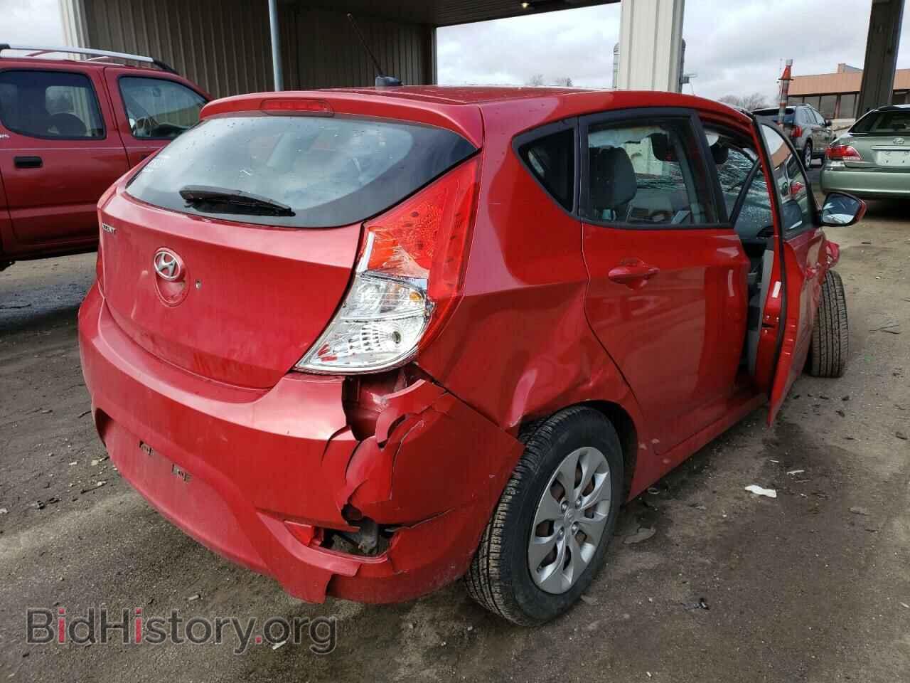 2015 HYUNDAI ACCENT - VIN: KMHCT5AE0FU224314 - Фото 4