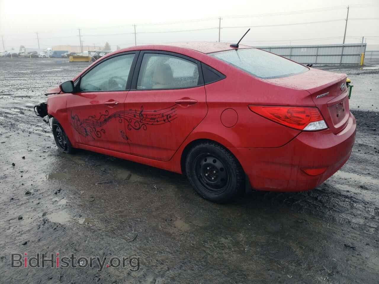 2013 HYUNDAI ACCENT - VIN: KMHCU4AE5DU284058 - Фото 2