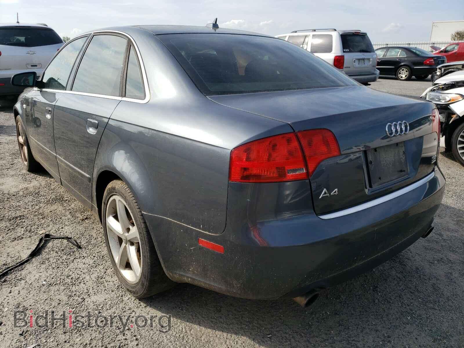 2007 AUDI A4 - VIN: WAUDH78EX7A190829 - Photo 3