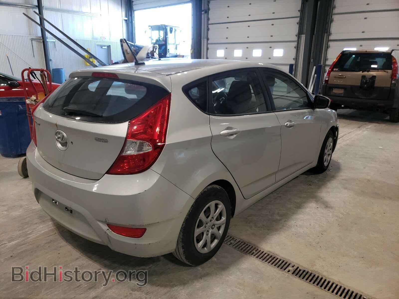 2012 HYUNDAI ACCENT - VIN: KMHCT5AE9CU045250 - Фото 4