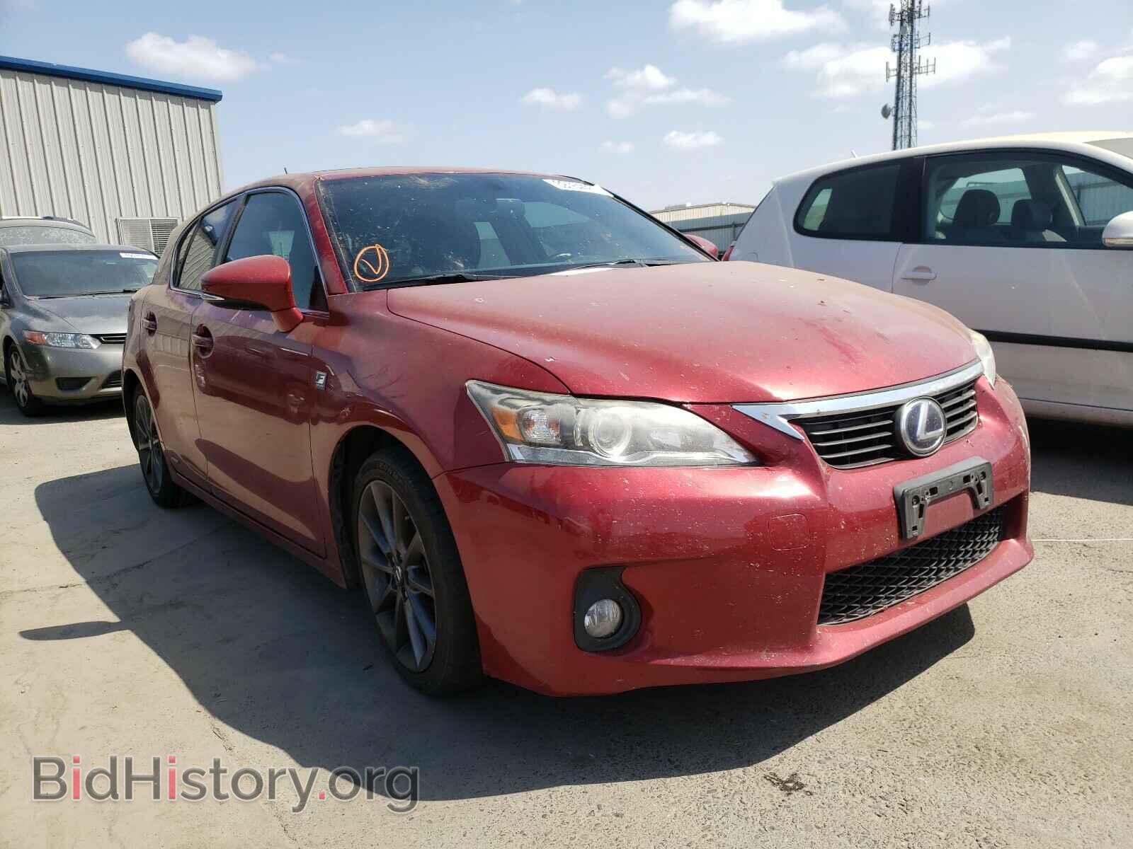 Фотография JTHKD5BH9D2156947 - LEXUS CT 200 2013