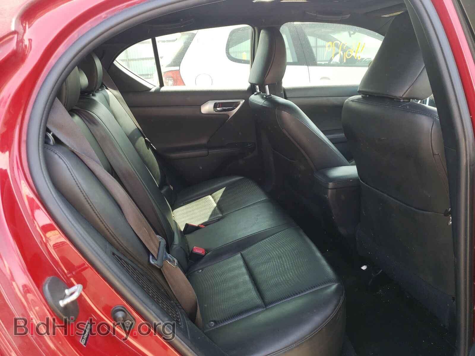 2013 LEXUS CT 200 - VIN: JTHKD5BH9D2156947 - Фото 6