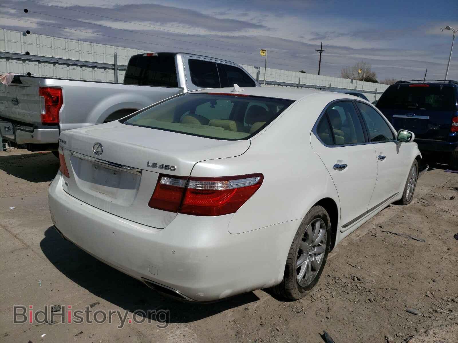 2007 LEXUS LS460 - VIN: JTHBL46F375040801 - Фото 4