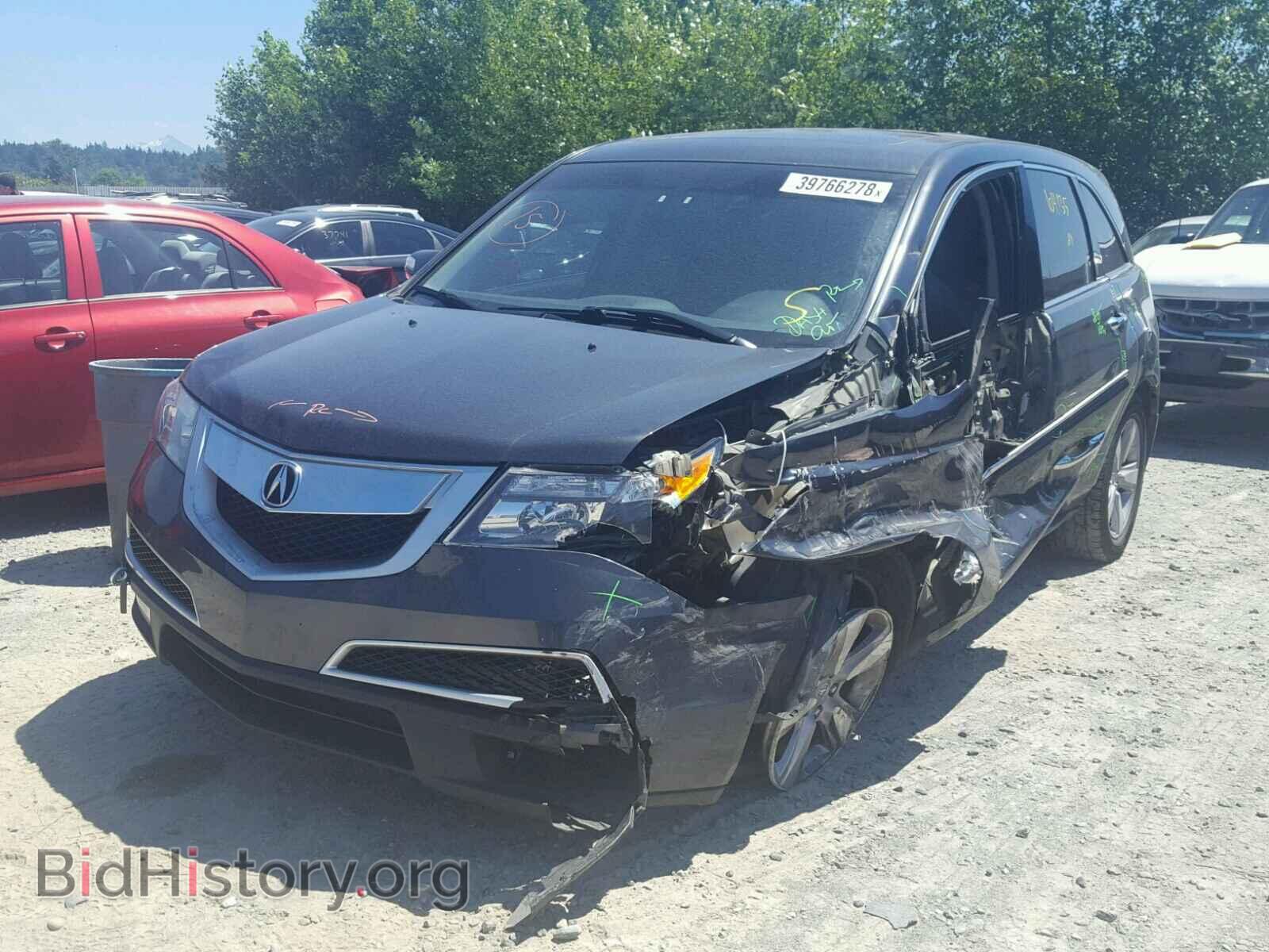 2013 ACURA MDX - VIN: 2HNYD2H25DH508193 - Фото 2