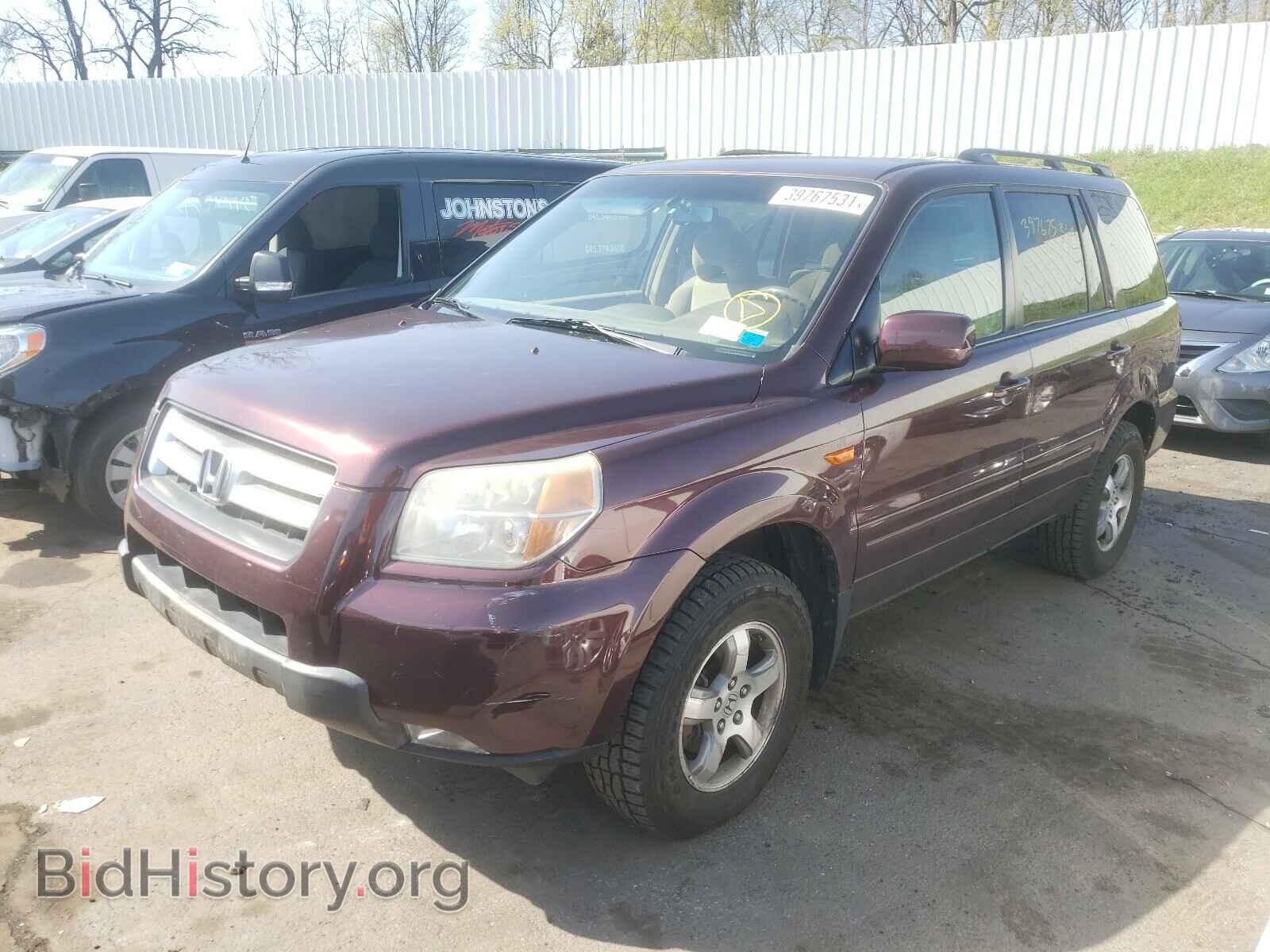 2008 HONDA PILOT - VIN: 5FNYF18408B041496 - Фото 2