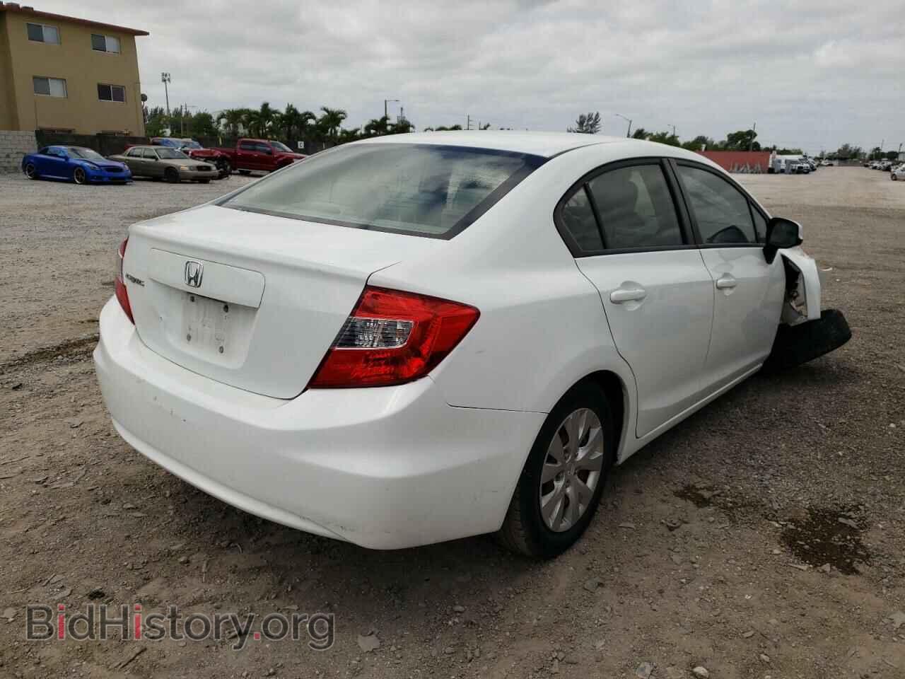 2012 HONDA CIVIC - VIN: 19XFB2F56CE072545 - Фото 4