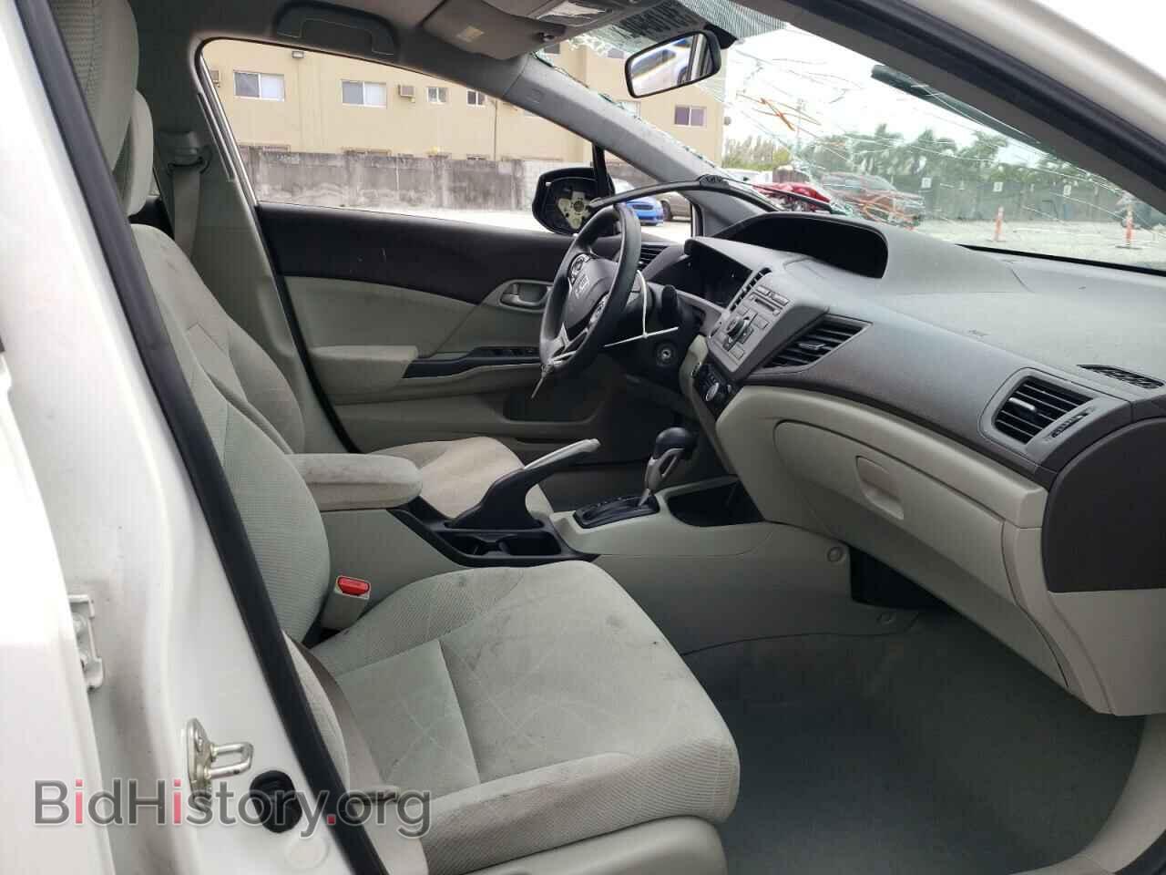 2012 HONDA CIVIC - VIN: 19XFB2F56CE072545 - Фото 5