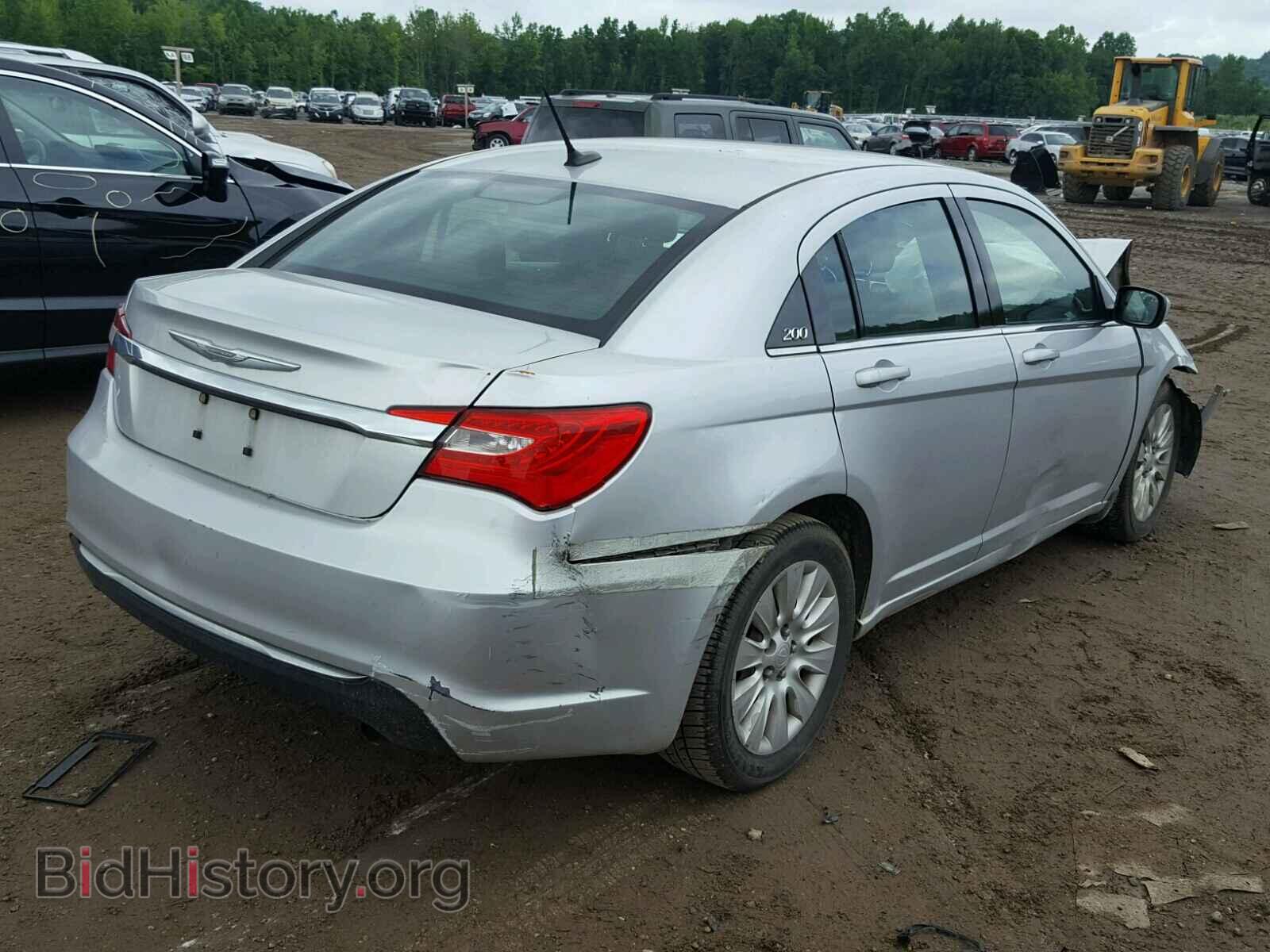 2012 CHRYSLER 200 - VIN: 1C3CCBAB2CN140059 - Фото 4