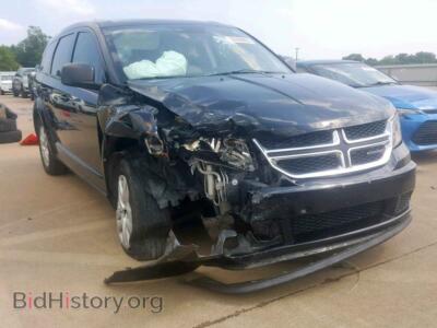 2014 Dodge JOURNEY SE, черный — VIN 3C4PDCAB5ET237341, Copart