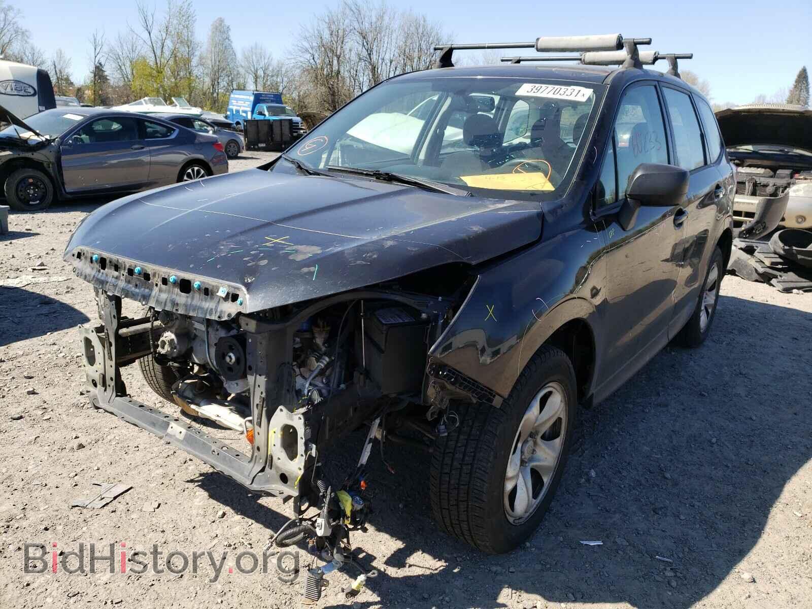 2014 SUBARU FORESTER - VIN: JF2SJAAC5EH511217 - Фото 2