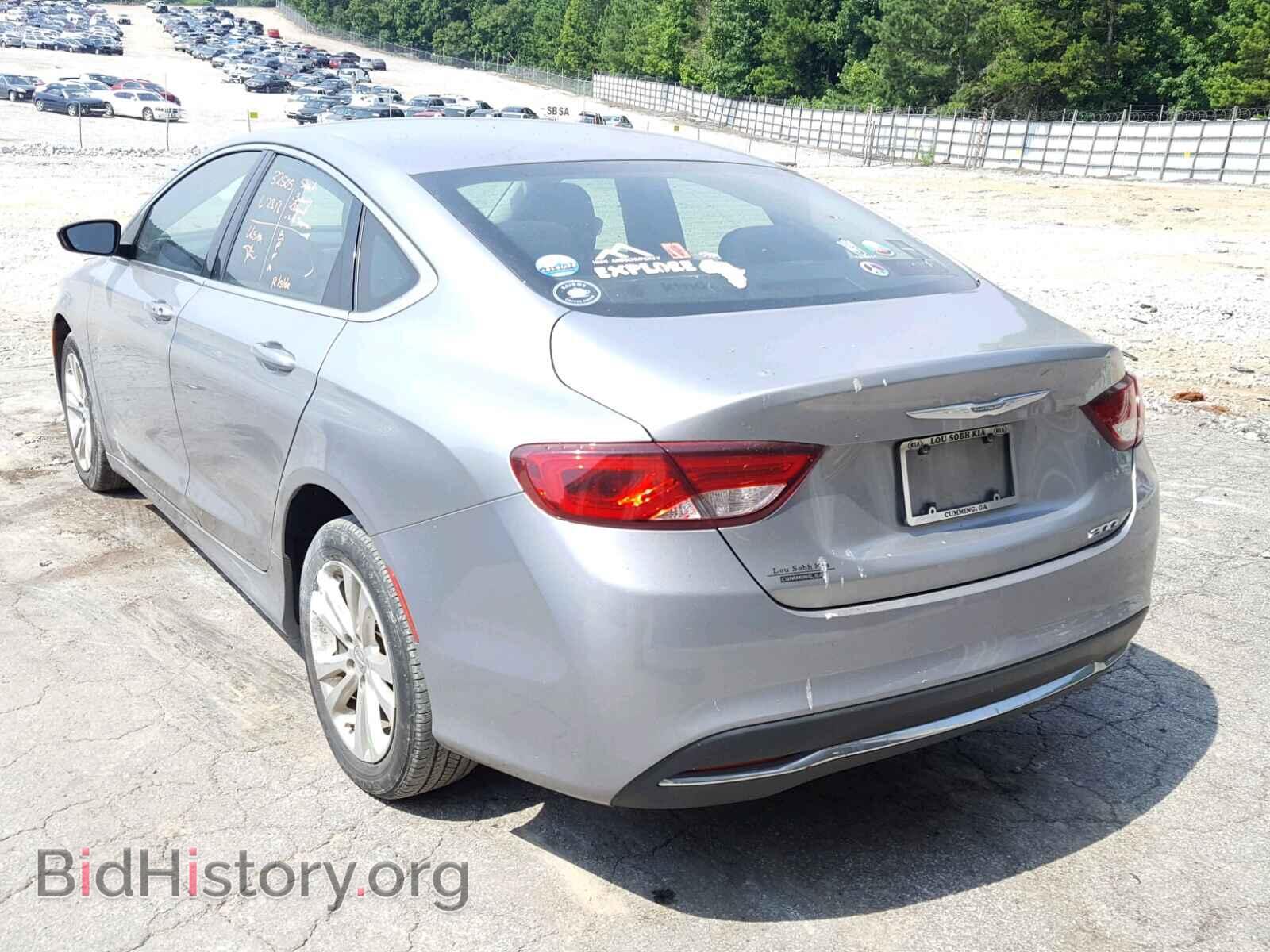 2015 CHRYSLER 200 - VIN: 1C3CCCAB7FN702497 - Photo 3