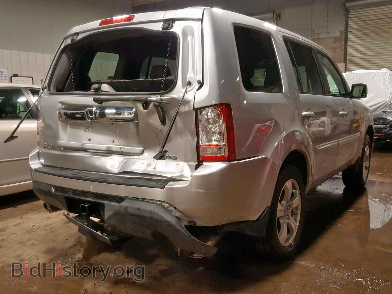 2012 HONDA PILOT EXL - VIN: 5FNYF4H50CB013572 - Фото 4