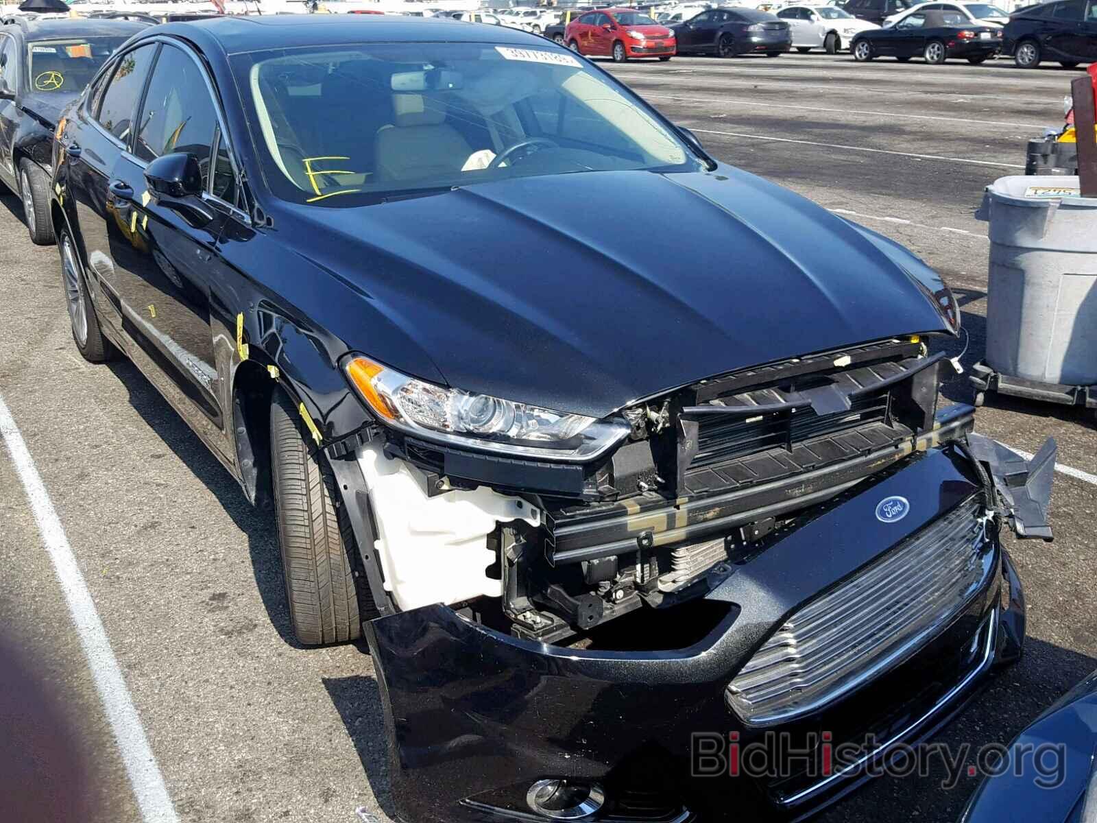 Фотография 3FA6P0LU8DR344854 - FORD FUSION SE 2013