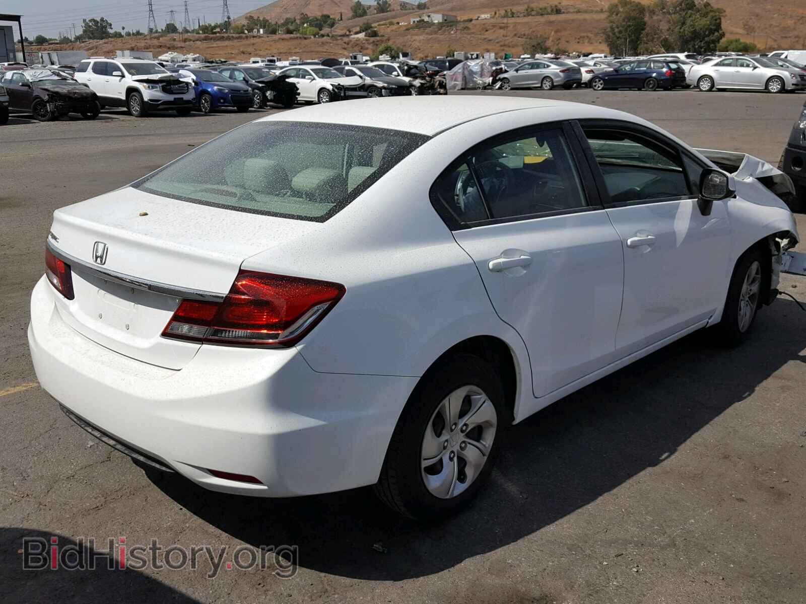 2013 HONDA CIVIC - VIN: 19XFB2F57DE257110 - Фото 4