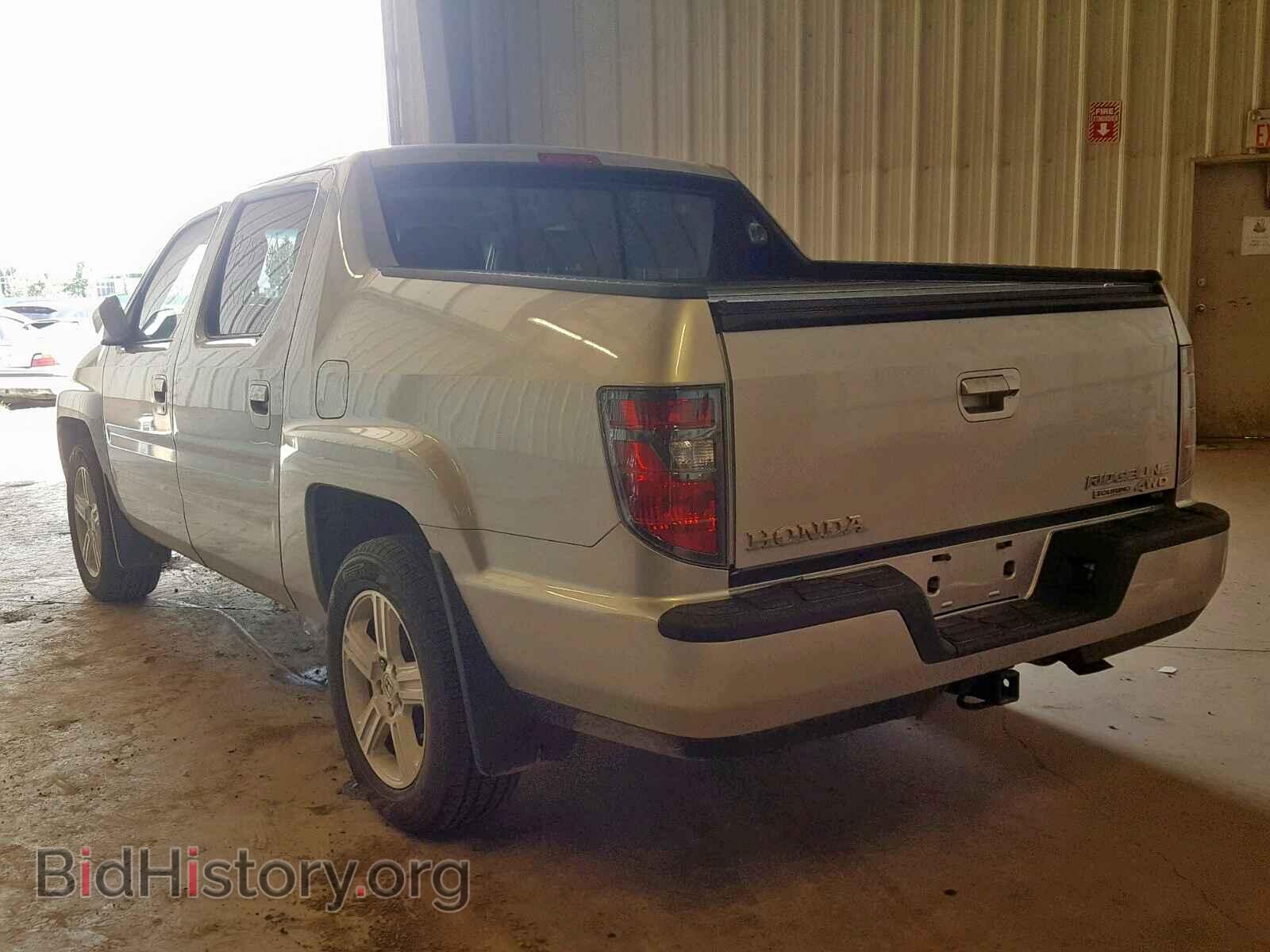 2012 HONDA RIDGELINE - VIN: 5FPYK1F52CB501149 - Фото 3