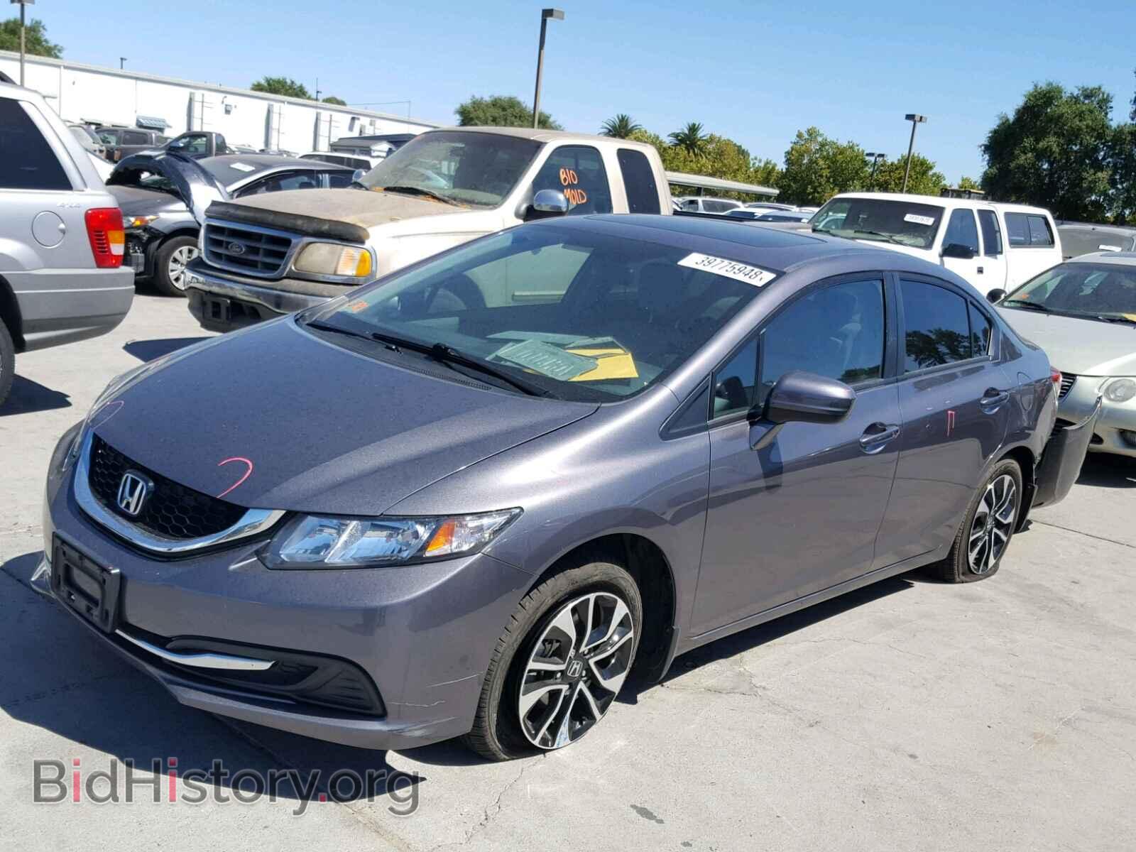 2014 HONDA CIVIC - VIN: 19XFB2F84EE259196 - Фото 2