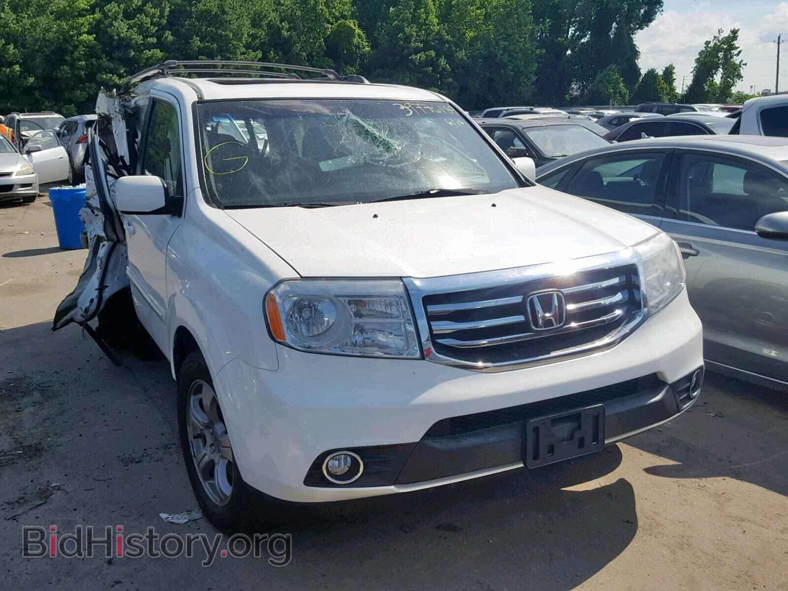 Photo 5FNYF4H58CB039899 - HONDA PILOT EXL 2012