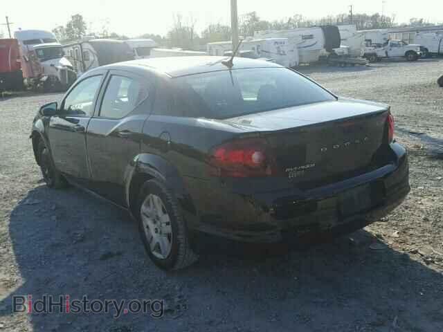 2014 DODGE AVENGER - VIN: 1C3CDZAB0EN160870 - Фото 3