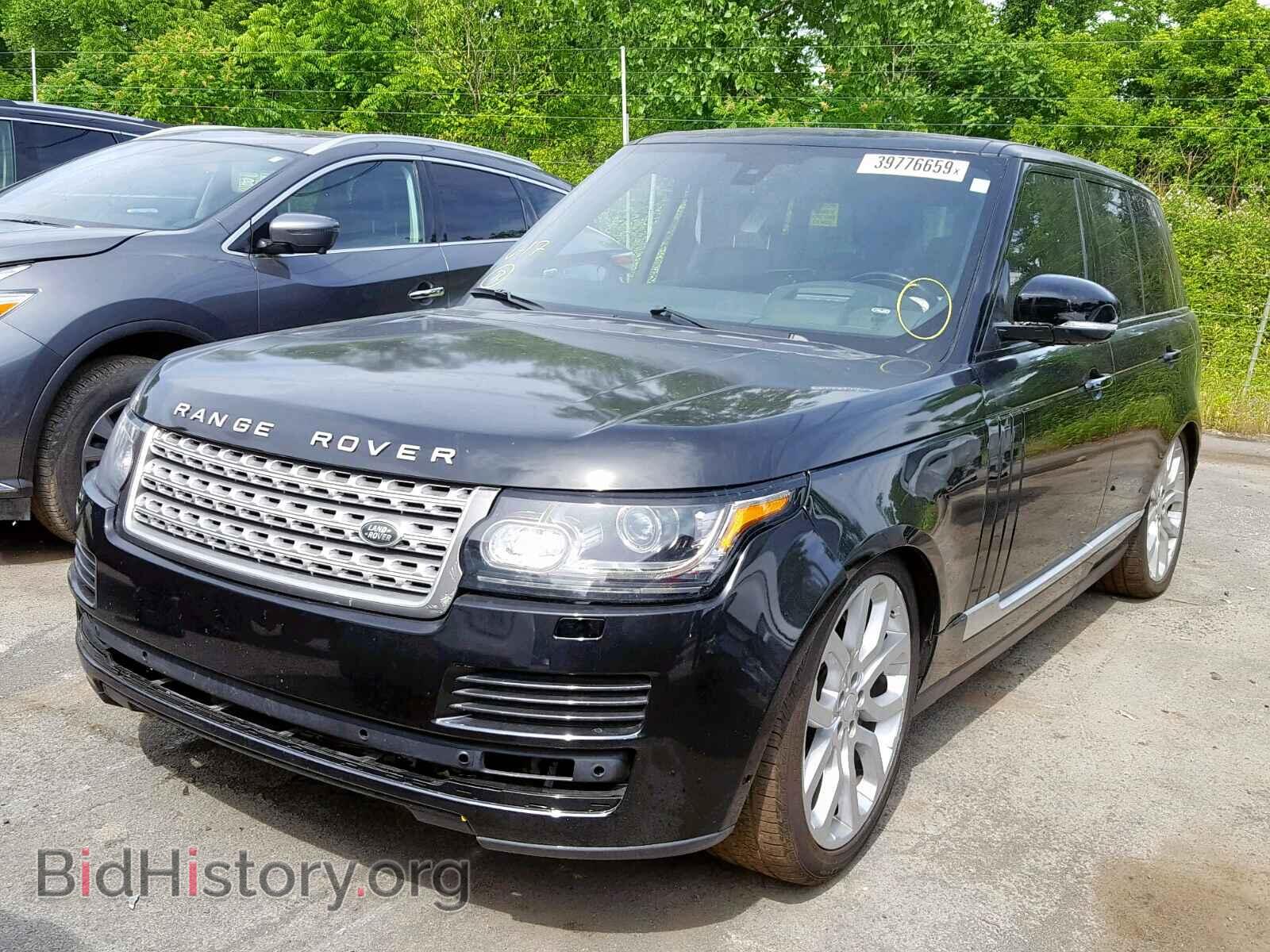 2015 LAND ROVER RANGE ROVE - VIN: SALGS2TF1FA236642 - Фото 2