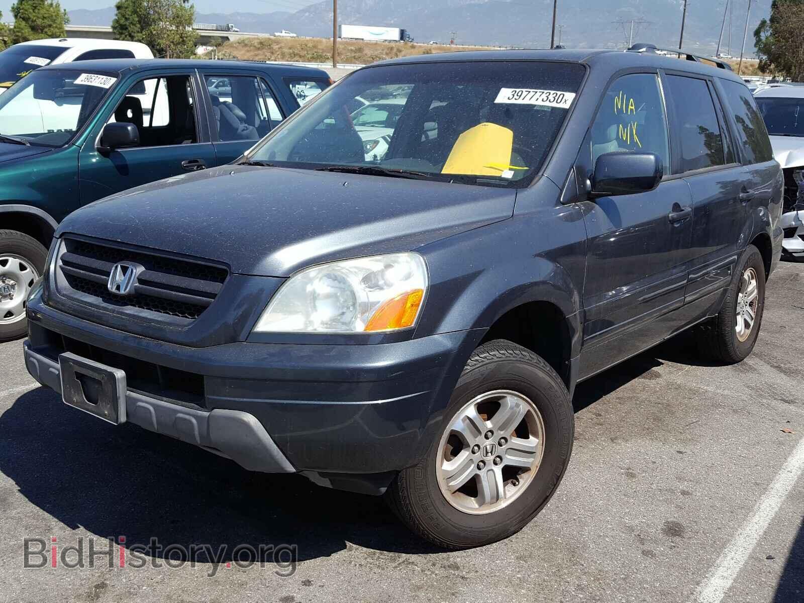 2005 HONDA PILOT - VIN: 2HKYF18755H556095 - Фото 2