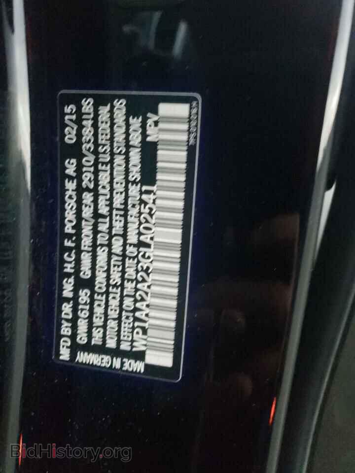 2016 PORSCHE CAYENNE - VIN: WP1AA2A23GLA02541 - Фото 13