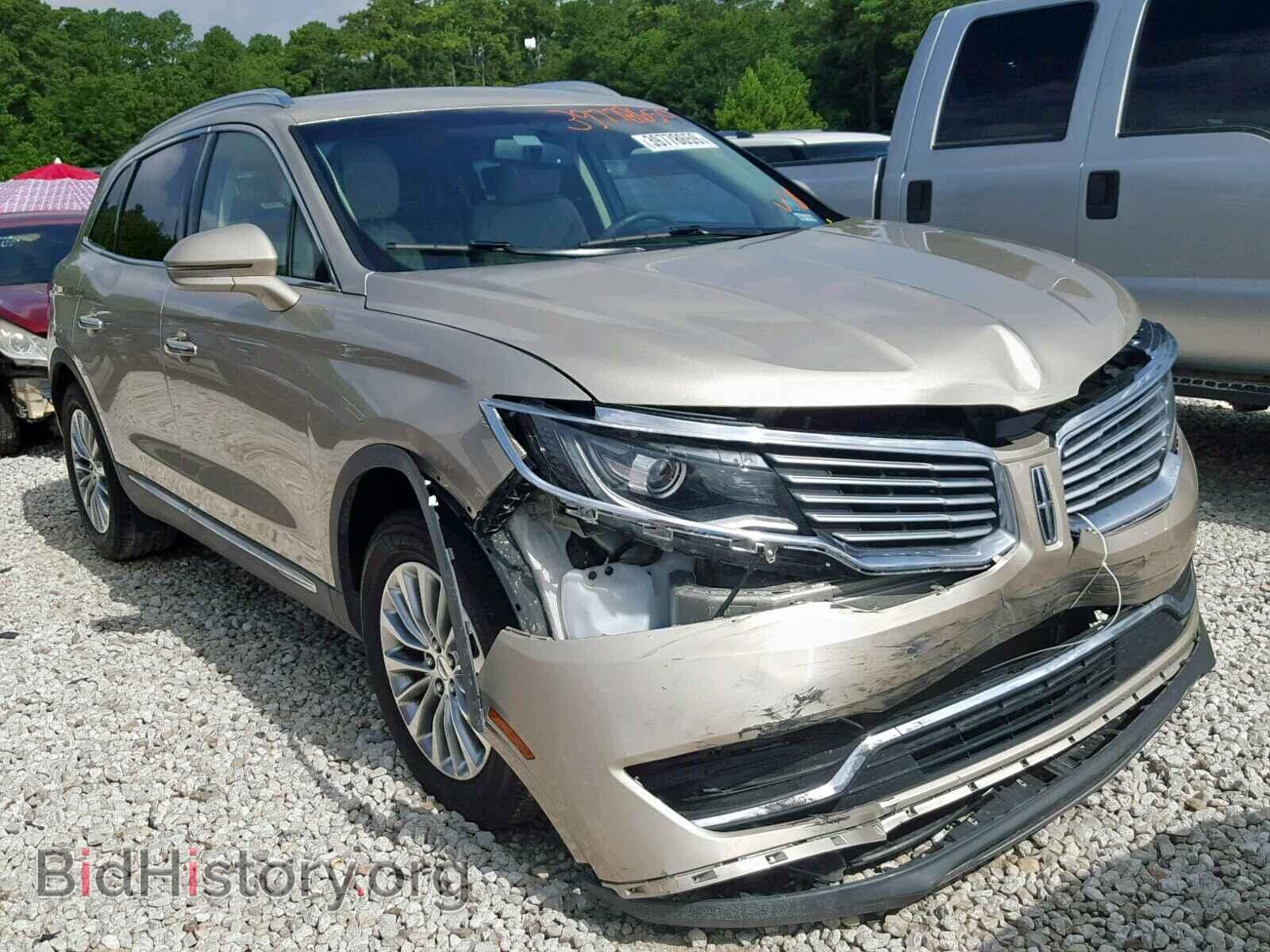 Фотография 2LMPJ6KR7HBL45143 - LINCOLN MKX SELECT 2017