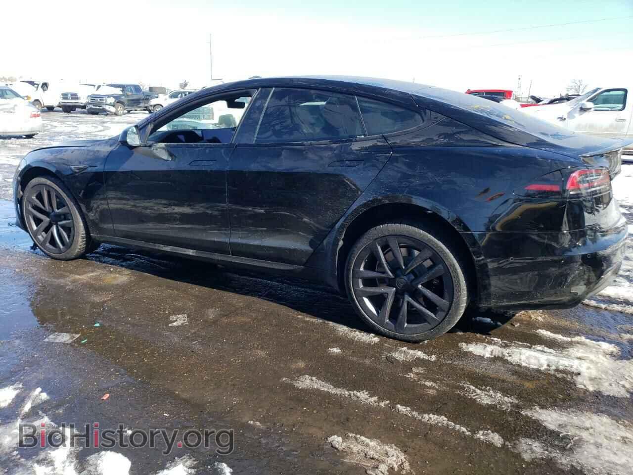 2022 TESLA MODEL S - VIN: 5YJSA1E61NF479904 - Фото 2