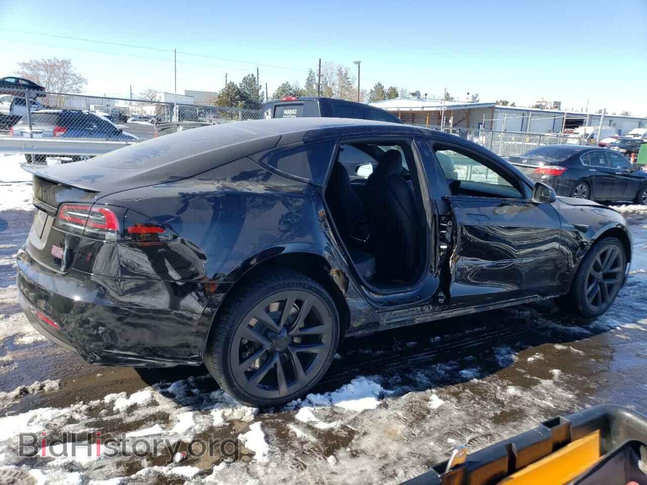 2022 TESLA MODEL S - VIN: 5YJSA1E61NF479904 - Фото 3