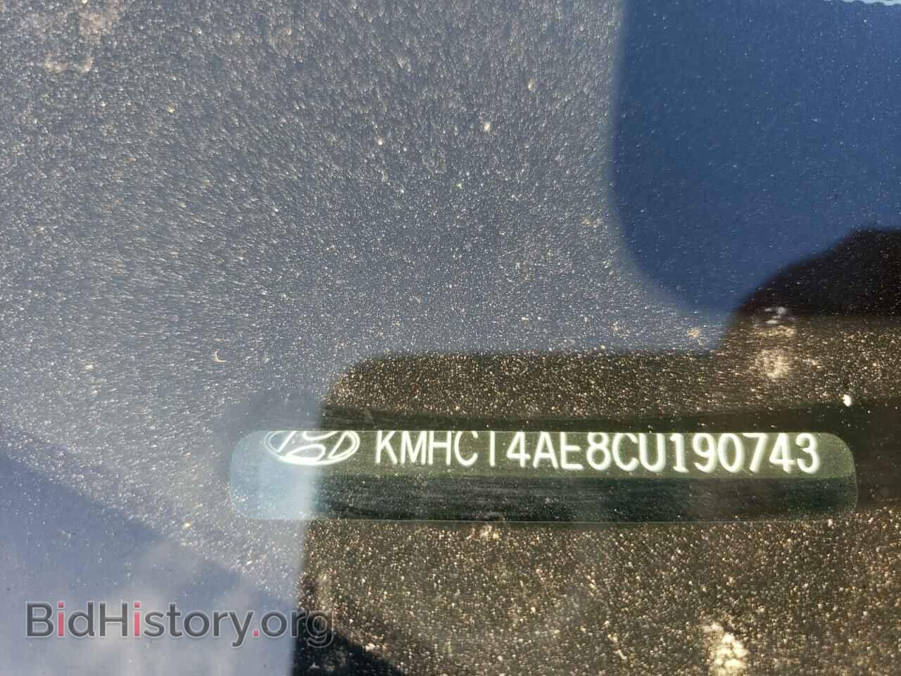 2012 HYUNDAI ACCENT - VIN: KMHCT4AE8CU190743 - Фото 10