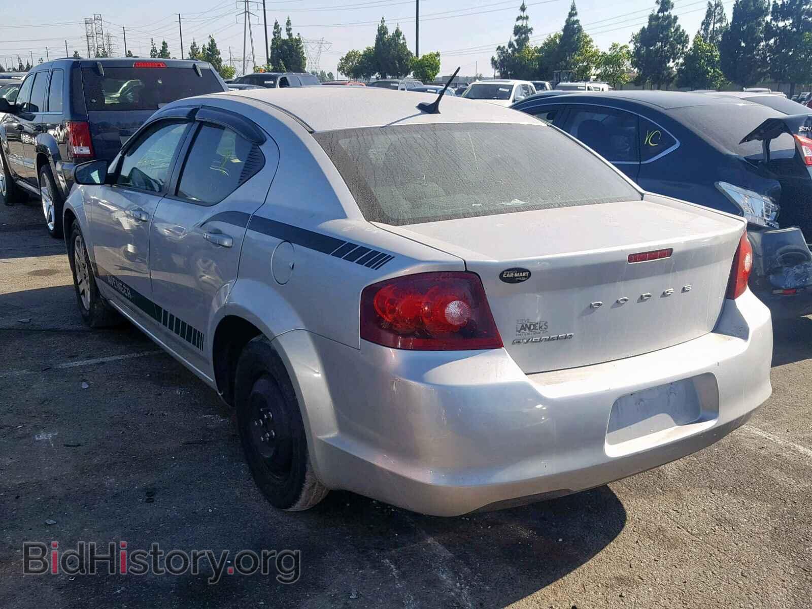 2012 DODGE AVENGER - VIN: 1C3CDZAB2CN170068 - Фото 3