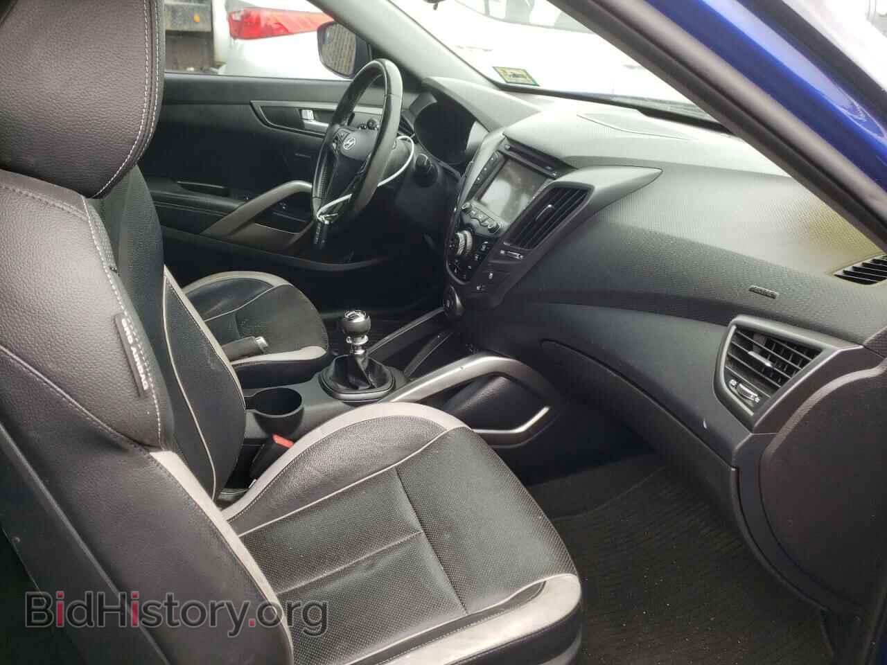 2014 HYUNDAI VELOSTER - VIN: KMHTC6AE8EU208818 - Фото 5