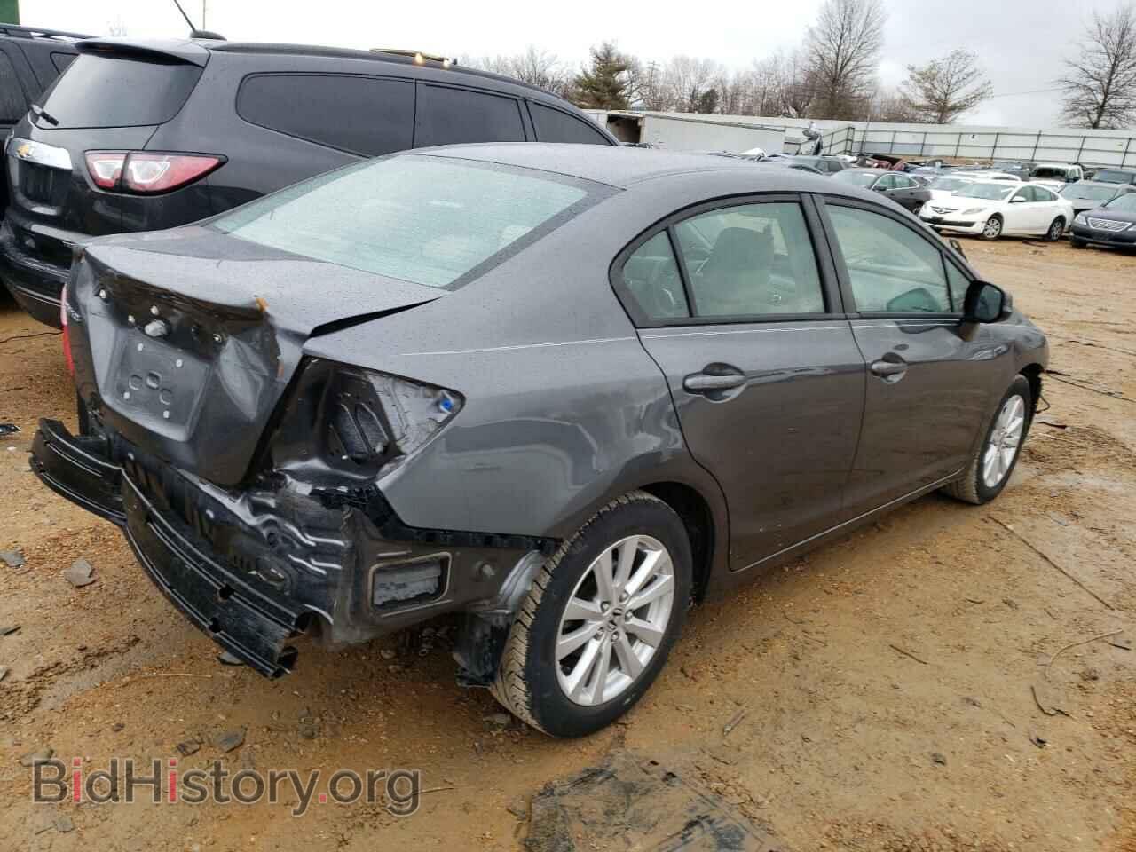 2012 HONDA CIVIC - VIN: 19XFB2F81CE031217 - Фото 3